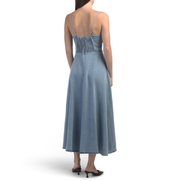 SELFIE LESLIE Light Denim Comet A-line Dress - Picture 2 of 2